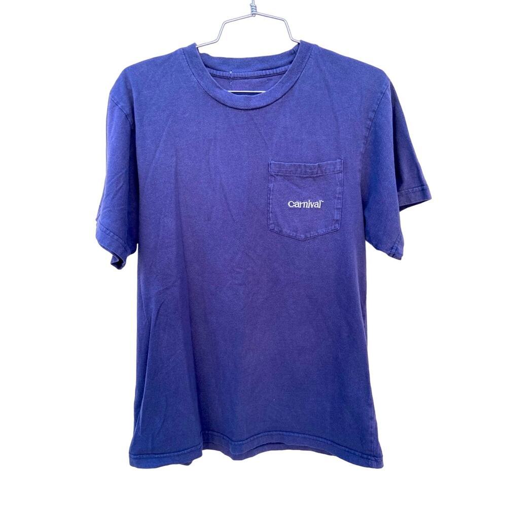 VTG Carnival cruise pocket t-shirt